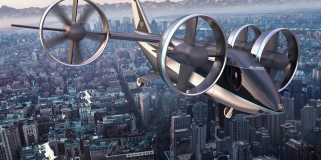 Nexus 4EX opět o něco přibližuje realitu městské a příměstské letecké mobility. Zdroj: Bell