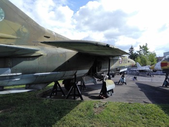 MiG-23U ve kbelském leteckém muzeu. 