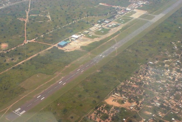 Letiště Lubumbashi.