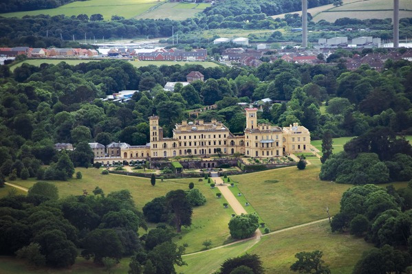 Královské letní sídlo Osborne House.