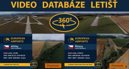 Další rozvoj video databáze letišť