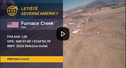 Přistání na nejteplejším místě na zeměkouli: Vítejte na letišti Pecní potok v Údolí smrti