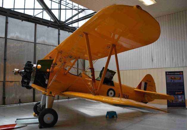 Cvičný stroj Boeing B75 Stearman