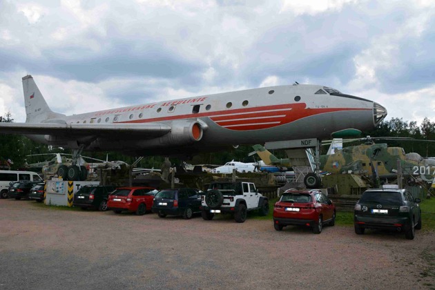 Legenda dopravního letectví TU-104, pod imatrikulací OK-NDF
