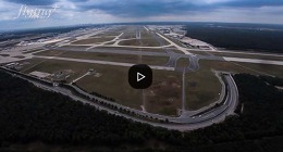 Letiště, které sloužilo vzducholodím: Průlet nad frankfurtskou dráhou jako odměna za čekání