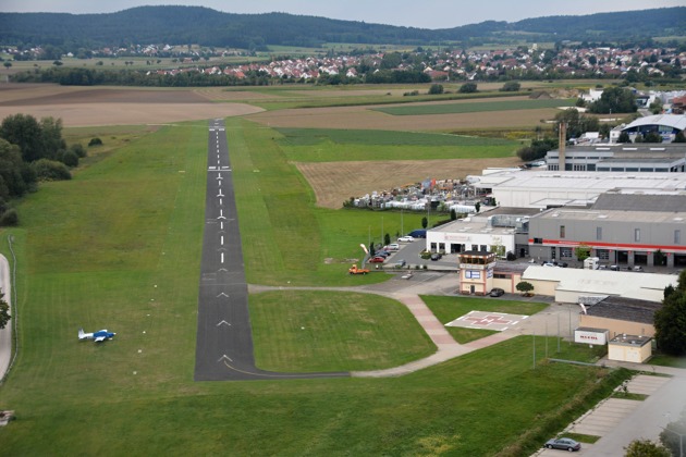 Zajímavé přiblížení skoro v centru města Neumarkt in der Oberpfalz