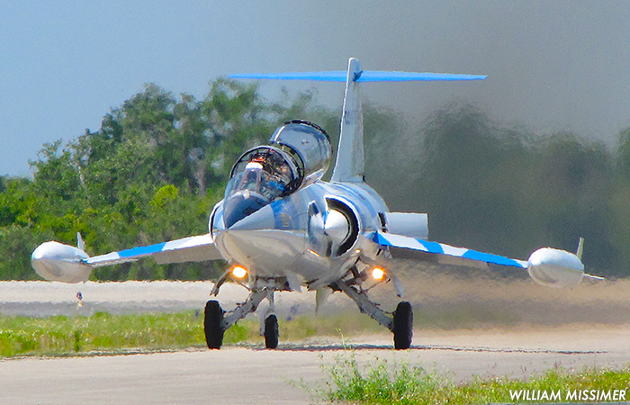 I dnes tohle letadlo vypadá neskutečně - Lockheed F-104. Autor: William Missimer