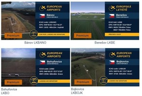 Videobanka letišť ČR + EU