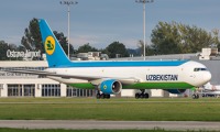 Uzbekistan Airw na letišti v Ostravě Uzbekistan Airw na letišti v Ostravě
