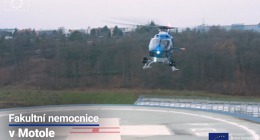 Pražská nemocnice v Motole jako první v České republice používá EGNOS pro přistání vrtulníků letecké záchranné služby