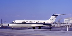 Douglas DC-9 N9DC na letišti Los Angeles International Airport. Foto: Jan Proctor 