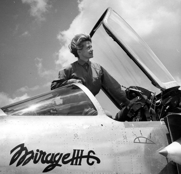 Jacqueline Auriol a Mirage IIIC
