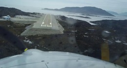 Paamiut - letiště uprostřed "pustého" kraje