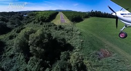 Náhlá změna síly bočního větru při přistání na dráze Bodmér - Felcsút