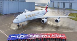 Emirates převzala poslední superjumbo a zkompletovala tak svou flotilu 123  ikonických letounů A380