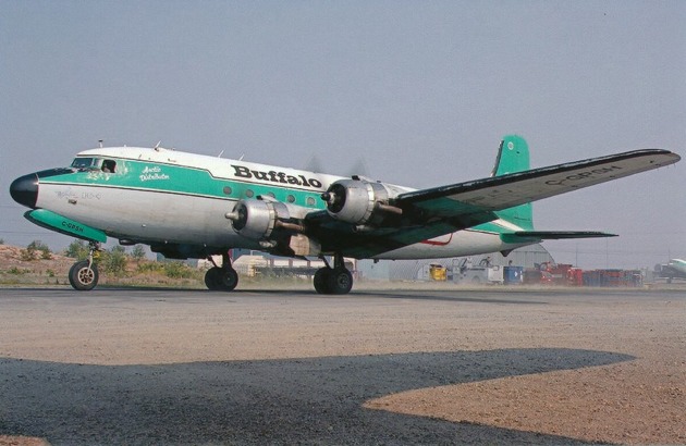 Douglas DC-4 Buffalo Airways Foto: archiv autora