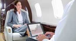 Honeywell a Inmarsat spouštějí světově nejrychlejší službu L-Band připojení za letu pro business letectví