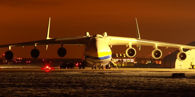 An-225 Mrija v Ostravě