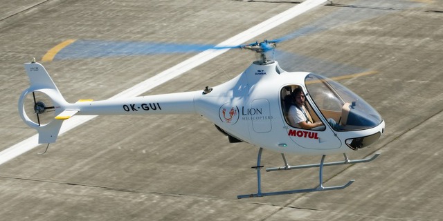 FAA certifikovala Guimbal Cabri G2