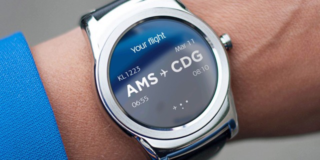 Aplikace od KLM pro Android Smartwatch