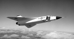 Avro Arrow v letu_Foto Avro Canada