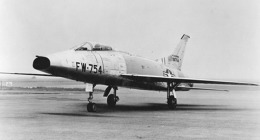 North American Aviation YF-100A Super Sabre 52-5754