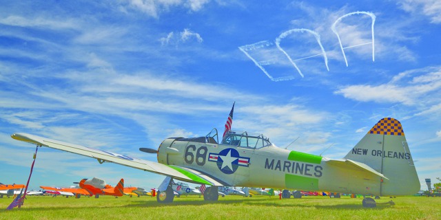 AirVenture 2015 - den nultý