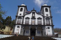 Kostel Nossa Senhora, ve kterém je hrob arcivévody Karla umístěn.