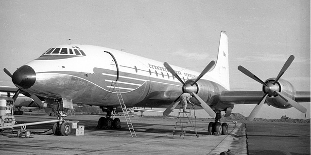 Bristol Britannia 318 a jeho služba u ČSA