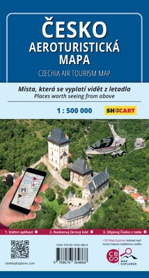 ČESKO a SLOVENSKO AEROTURISTICKÁ MAPA