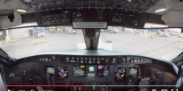 Video: Předstartovní příprava Bombardieru CRJ700 z pohledu pilota