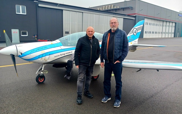 Jirka Pruša po svém příletu na domovské letiště Příbram (LKPM) 20251206_135655.jpg