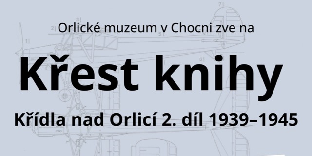 Křest knihy "Křídla nad Orlicí 2.díl"