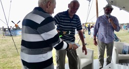 Křest knihy "TAK TO BYLO Štít 84 a Žatecký vzlet" na Aviatické pouti