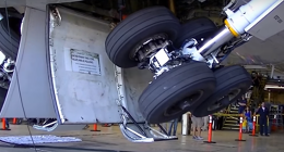 Landing gear swing test