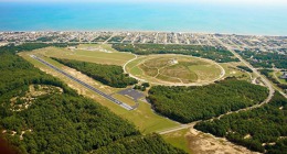 Expedice USA 2016. Letiště First Flight s památníkem na první let bratří Wrigthů – Kitty Hawk, Severní Karolína. Foto: Jiří Pruša