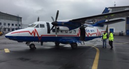 Kalibrační letadlo letky OLO L-410 Turbolet. Foto: Pavel valenta, Flying Revue