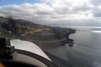 Letiště Funchal na ostrově Madeira v Atlantiku. Foto: Jiří Pruša