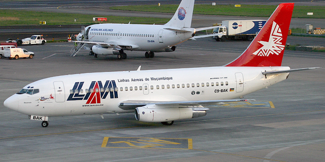  B737-700 imatrikulace C9-BAQ společnosti LAM. Foto: Commons Wikimedia