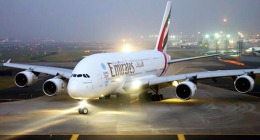 Nad lety A380 Emirates do Orlanda (a dalších měst USA) se smráká. Denně sem Emirates létaly od 1. 9. 2015, nyní už to bude jen pětkrát týdně. Foto: irhal.com  