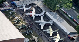Letecký pohled na jádro areálu muzea. Foto: VHÚ Praha