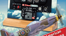 Modely přístrojových panelů slavných letadel, to je radost pro milovníky letadel i letecké historie