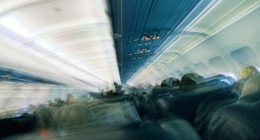 Turbulence na palubě letadla. Ilustrační foto: Travelandleisure.com