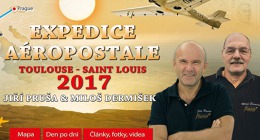 Ve stopách slavné Aéropostale. Na pozvání pořadatelů poletíme Rallye Toulouse - St. Louis