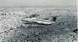 Ze záletů L-29 nad Egyptem. Foto: Archiv Aleše Křemene