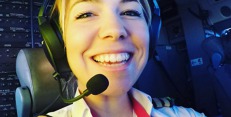 Eva Claire, nizozemská pilotka B737. Foto: Twitter/Flywitheva eva.jpg