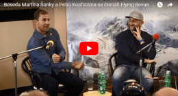 Premiéra: Podívejte se na besedu Martina Šonky a Petra Kopfsteina se čtenáři Flying Revue