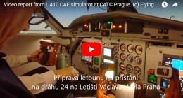 Videoreportáž: V unikátním simulátoru L 410 jsme si vyzkoušeli i pádový režim