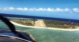 Krátké finále dráhy 17, Lady Elliot Island.