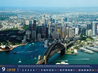 Centrum Sydney v nástěnném kalendáři najdete v měsíci září. jkopl.jpg